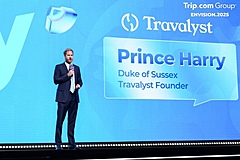 英ヘンリー王子、サステナブル旅行の推進へ「価値観の転換」を呼びかけ、トリップ・ドットコムの世界イベントで
