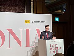 スペイン・カタルーニャ州、「世界ガストロノミー地域2025」賞を受賞、美食と観光の魅力をアピールする記念イベント、都内で開催