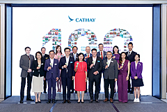 キャセイ航空、世界100都市への就航を達成、日本路線でもサービス拡充、地方路線の拡大にも意欲