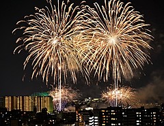 大阪狭山市の花火大会で、有料観覧席の電子チケット販売、観光・イベント向けシステムを活用