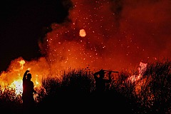 欧州・地中海地域で気温40度越え、熱波、火災被害が多発、列車の運休や観光客の避難も