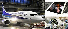 ANAの羽田格納庫プライベートツアー、現役整備士が企画、コックピット内部への案内も