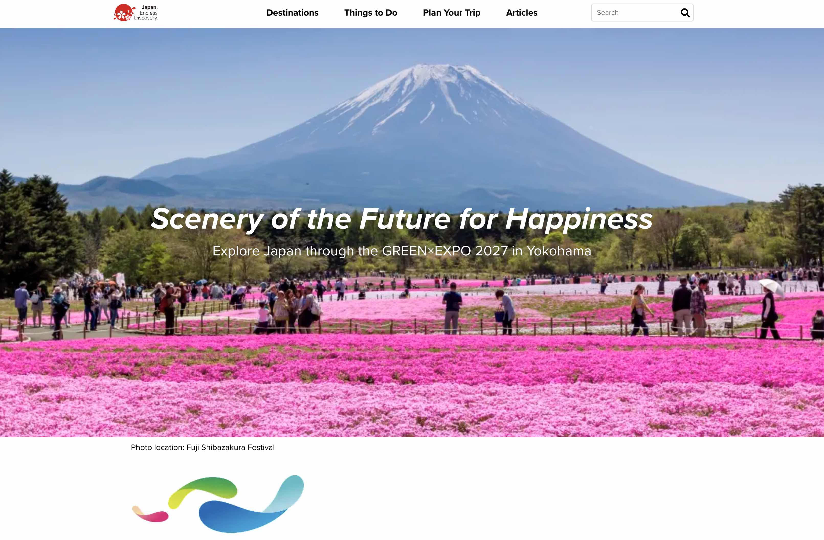 日本政府観光局、2027年「国際園芸博覧会」の特設サイト公開