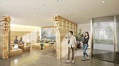 三菱地所、アパートメントホテル事業に参入、第1号物件を4月に築地に開業、2030年までに10軒に