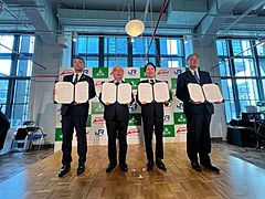 福岡・北九州市で「すしサミット」開催、 6自治体の首長らが観光振興で意見交換